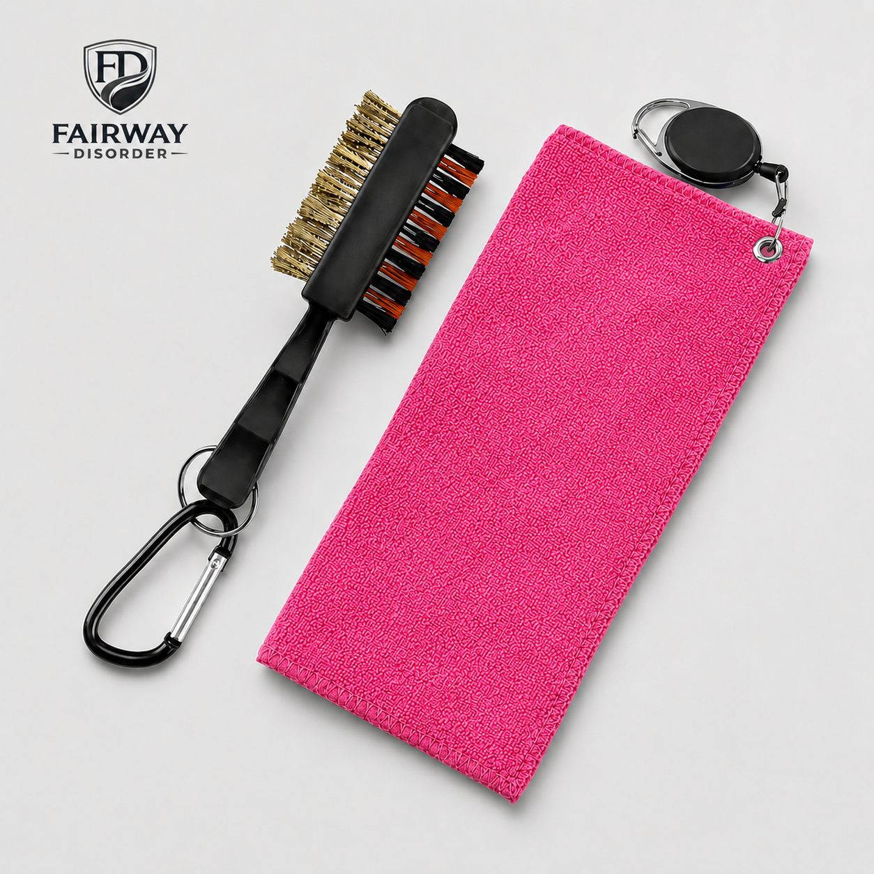 Fairway Disorder Brush + Towel