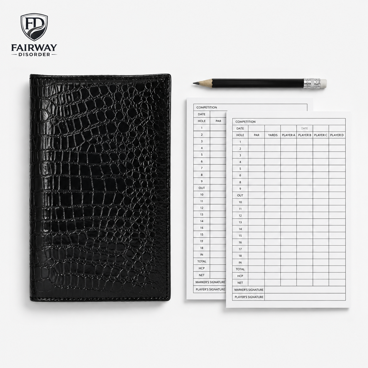 Fairway Disorder Premium Scorecard Holder