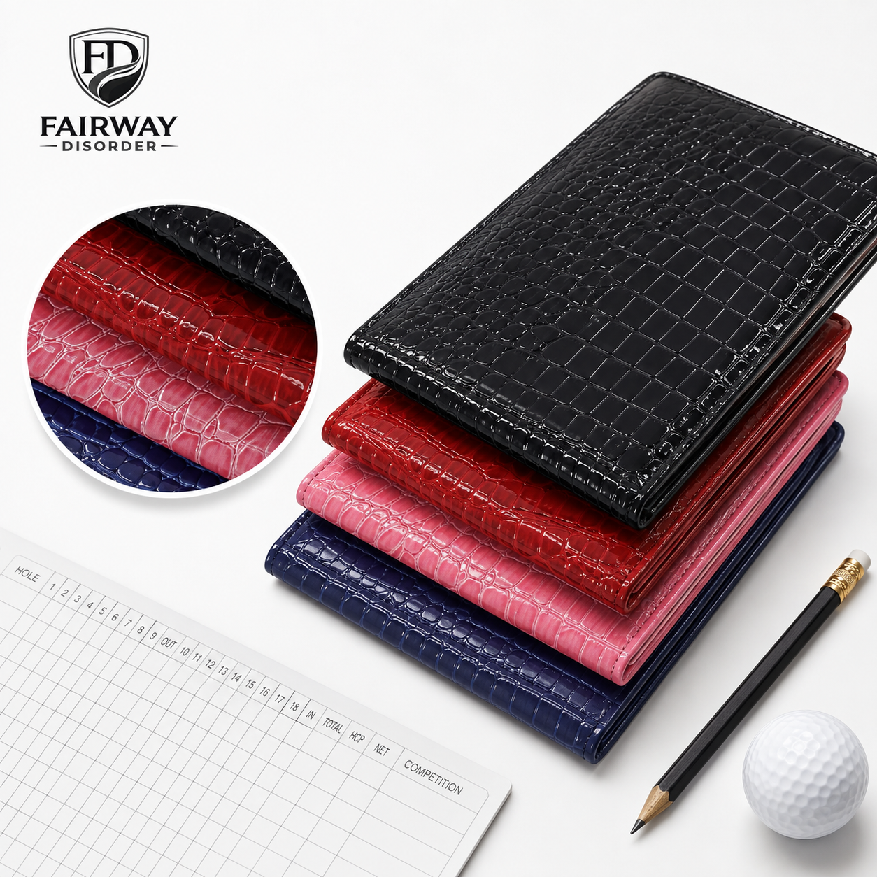 Fairway Disorder Premium Scorecard Holder