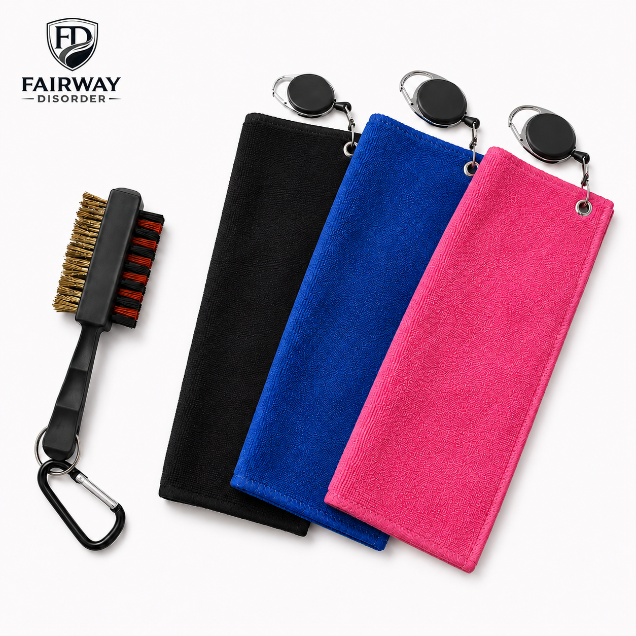 Fairway Disorder Brush + Towel