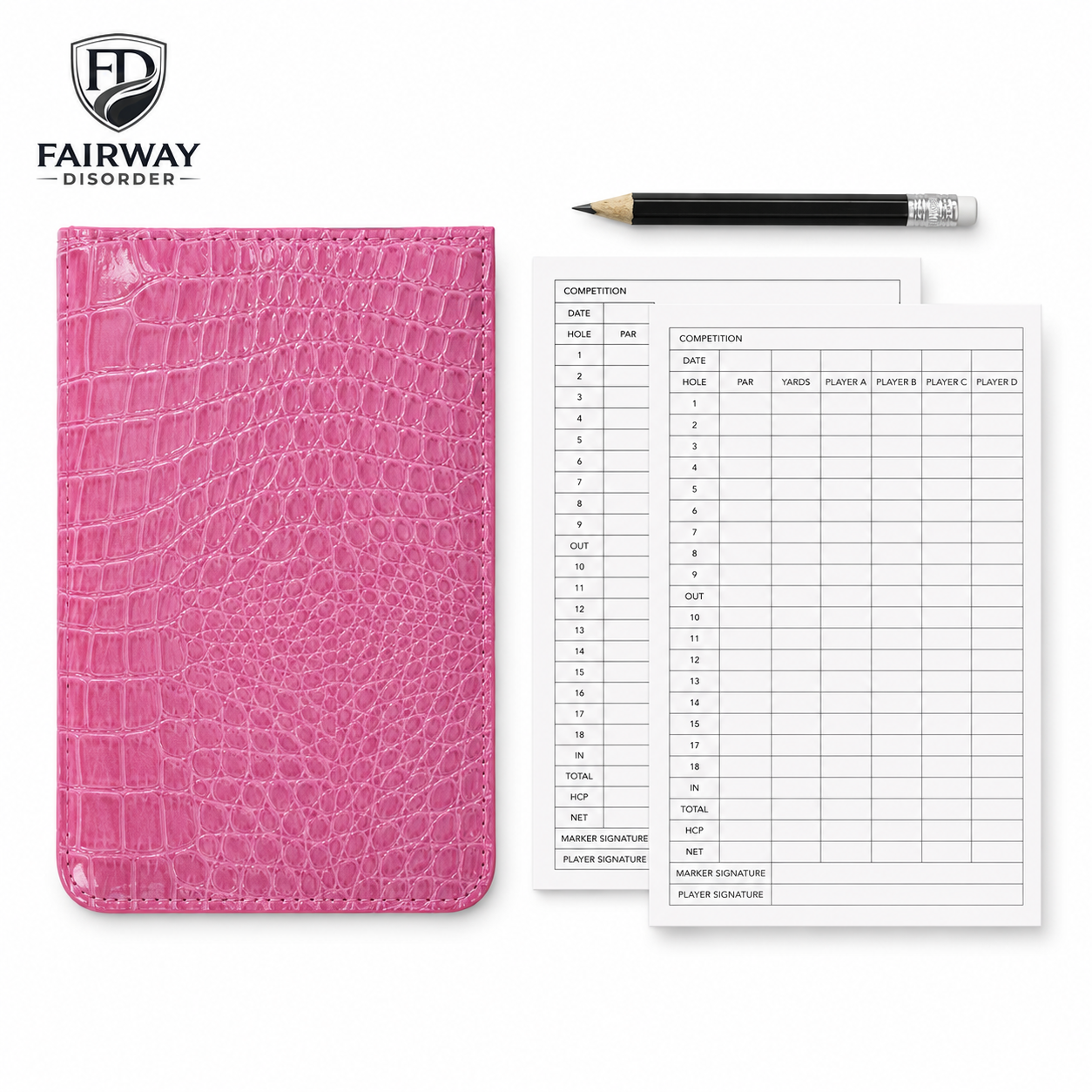 Fairway Disorder Premium Scorecard Holder